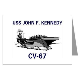 USS KENNEDY Greeting Cards (Pk of 10)