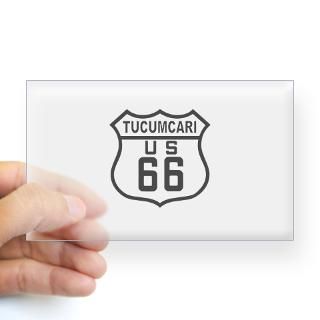 Tucumcari Route 66 Rectangle Decal for $4.25
