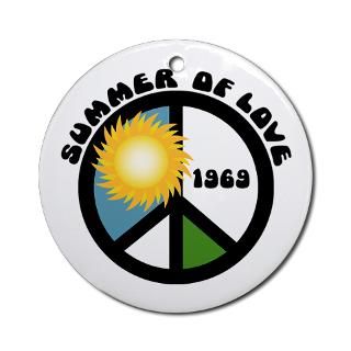 Summer of Love 69 Ornament (Round) for $12.50