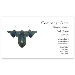 SR 71 Blackbird Business Cards for $0.19