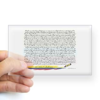 70 Dichos Colombianos Rectangle Decal for $4.25