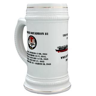 Accesory Kitchen and Entertaining  USS Natoma Bay / VC 81 Beer Stein