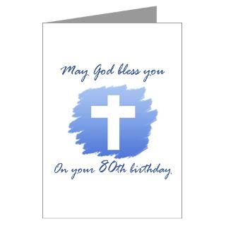 80 Gifts  80 Greeting Cards  Christian 80th Birthday Greeting