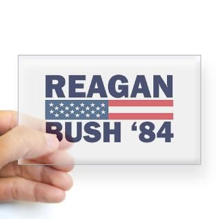 Reagan Bush 84 Stickers  Car Bumper Stickers, Decals