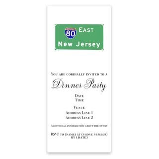 Route 80 Traffic NJ T shirts Invitations for $1.50