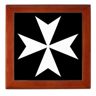 Christian Gifts  Christian Home Decor  Maltese Cross Keepsake Box
