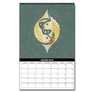 Art Nouveau and Art Deco Vertical 2013 Wall Calendar by