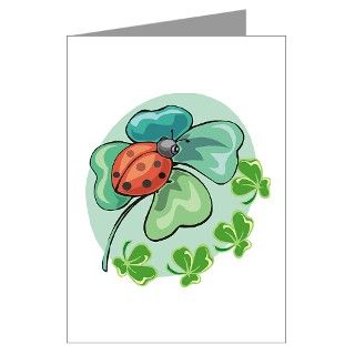 Adopt Gifts  Adopt Greeting Cards  Lucky Ladybug Greeting Cards