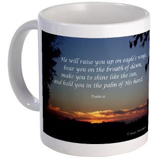 Gifts  Bible Quotes Drinkware  On Eagles WingsPsalm 91 Mug