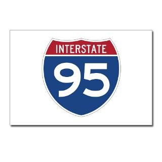 Interstate 95 Postcards (Package of 8) for $9.50