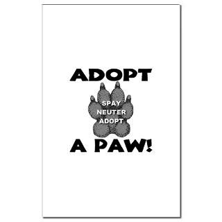 Adopt A Paw Spay Neuter Ad Mini Poster Print