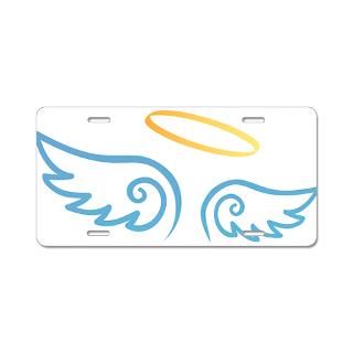 Angel License Plate Covers  Angel Front License Plate Covers