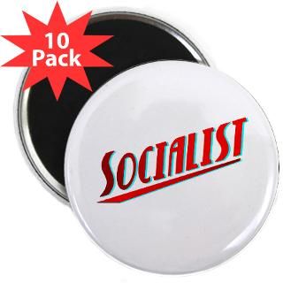 socialist 2 25 magnet 10 pack $ 19 98
