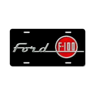 Gifts  Auto Car Accessories  Ford F 100 Aluminum License Plate