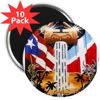 NEW PUERTO RICAN PRIDE 2.25 Magnet (10 pack)