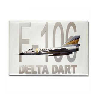 Force Kitchen and Entertaining  F 106 Delta Dart Rectangle Magnet