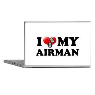 Air Force Wife Gifts  Air Force Wife Laptop Skins  I (heart) my
