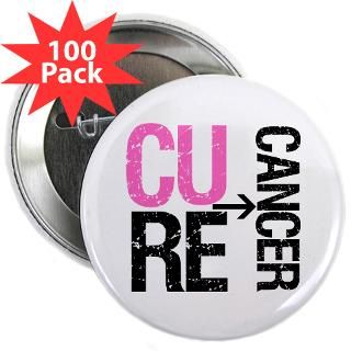 Cure (Breast) Cancer Grunge Gear, Shirts & Gifts : Shirts 4 Cancer