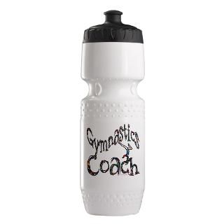 Coach Gifts  Coach Water Bottles  Gymnastics Coach Graphic Desi