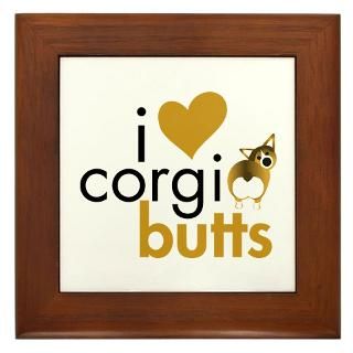 Heart Corgi Butts   Sable Oval Sticker (10 pk)