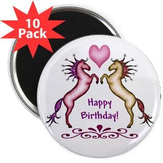 bright ponies  Birthday Horses T shirts + Gifts  Fantasy Horse Art T