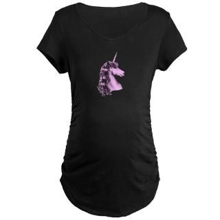 Pink Unicorn Womens Plus Size Scoop Neck T Shirt