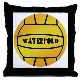 Water Polo Ball Pillows Water Polo Ball Throw & Suede Pillows