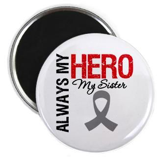 Always My Hero Sister Brain Cancer Shirts & Gifts : Gifts 4 Awareness