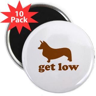 Get Low Corgi 2.25 Magnet (10 pack)
