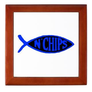 Jesus fish n chips  Funny Animal T Shirts