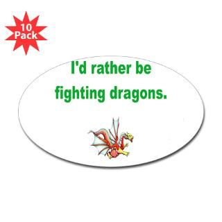 rather be fighting dragons  Funny Animal T Shirts