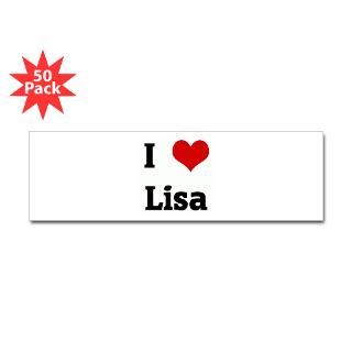 love lisa bumper sticker 50 pk $ 135 99