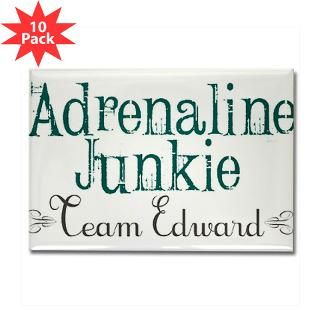 Adrenaline Junkie Organic Womens Fitted T Shirt (