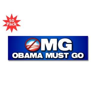 Obama Must Go Stickers  Car Bumper Stickers, Decals