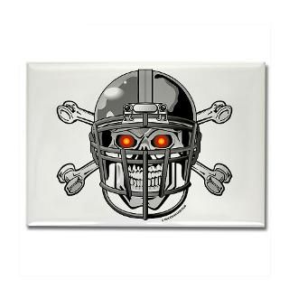 Football Helmet Skull and Crossbones : eShirtLabs