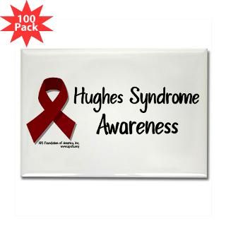 hughes syndrome awareness rectangle magnet 100 pa $ 142 99