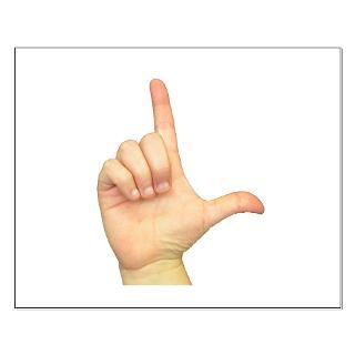 ASL Letter L Products : ASL Sign Language Stuff   Signs of Love