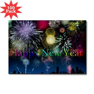 happy new year firewor rectangle magnet 100 pack $ 143 99
