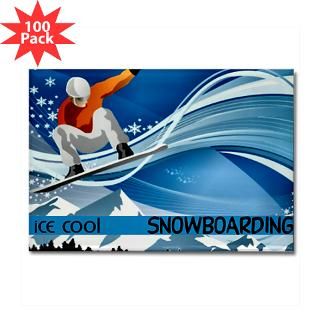 snowboarding rectangle magnet 100 pack $ 145 99