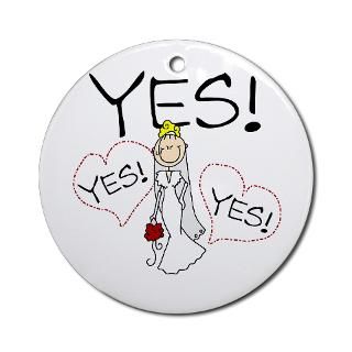 Said YES Bride T shirts and Gifts  peacockcards