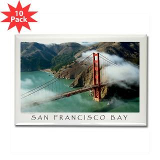 Aerial Golden Gate Bridge in Fog Cool San Francisco California Travel