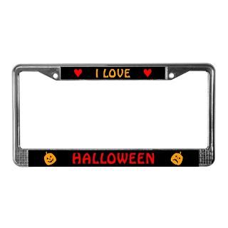 Halloween License Plate Frame  Buy Halloween Car License Plate