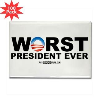worst president ever rectangle magnet 100 pack $ 168 99