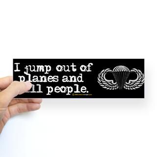 Jump Wings Stickers  Car Bumper Stickers, Decals