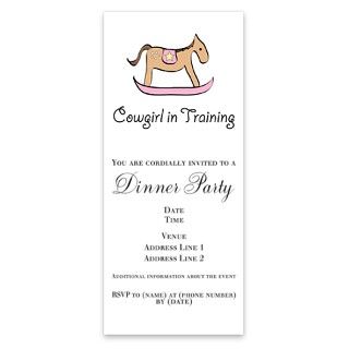 Cowgirl in Training Invitations by Admin_CP7985817