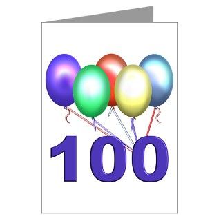 100 Gifts  100 Greeting Cards  100th Birthday Invitation