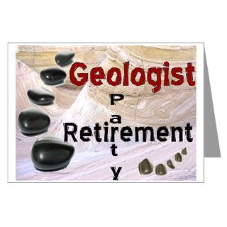 Greeting Cards > Geologist Retirement Party Invitations (Pk of 20