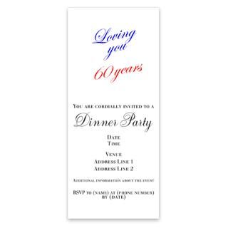 Loving you 60 years Invitations by Admin_CP5961128