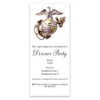 USMC Officers Eagle, Globe, & Anchor Car Invitati by Admin_CP1905183