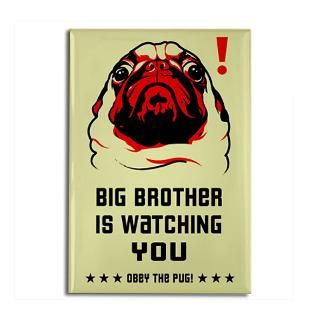 PUG  Big Brother  Obey the pure breed The Dog Revolution
